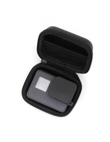 Geanta Mini Transport Camera sau Baterii Telesin - Compatibila Gopro, Sjcam, Xiaomi