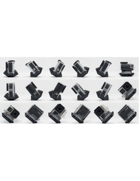 Stand Telesin Compatibil Gopro Hero - 18 Unghiuri Stand Telesin Compatibil Gopro Hero - 18 Unghiuri