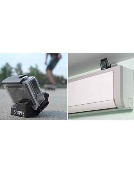 Stand Telesin Compatibil Gopro Hero - 18 Unghiuri Stand Telesin Compatibil Gopro Hero - 18 Unghiuri