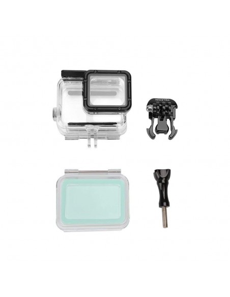 Carcasa Subacvatica Telesin Transparenta Compatibila GoPro Hero 5, 6 Si 7 Black