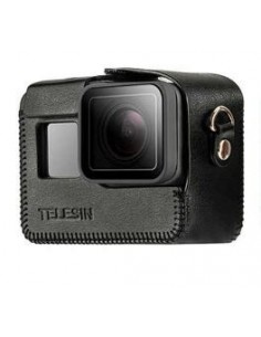 Carcasa / Husa Din Piele Telesin - Compatibila GoPro Hero 8