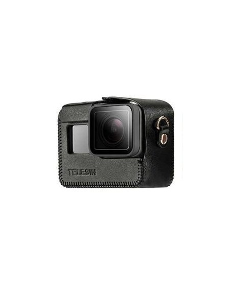 Carcasa / Husa Din Piele Telesin - Compatibila GoPro Hero 8