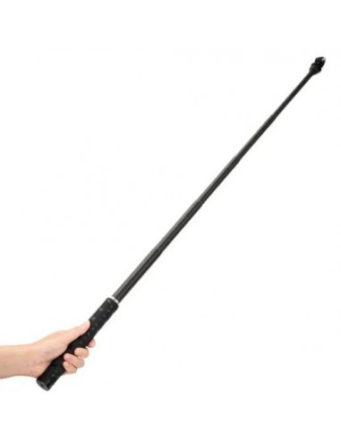 Selfie Stick Telescopic Carbon, 90 Cm, Telesin - Compatibil Gopro, Dslr, Dji Osmo, Xiaomi Yi, Sjcam