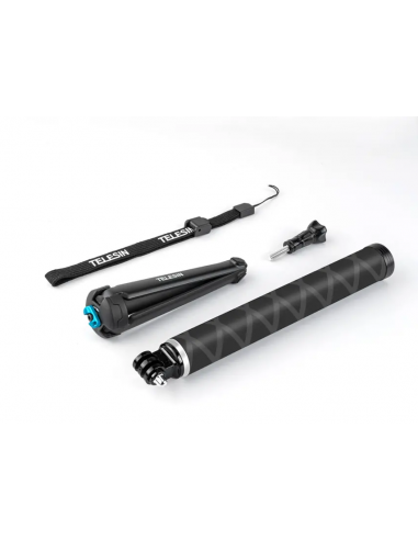 Selfie Stick Telesin  Telescopic Carbon 90 Cm + Mini Trepied