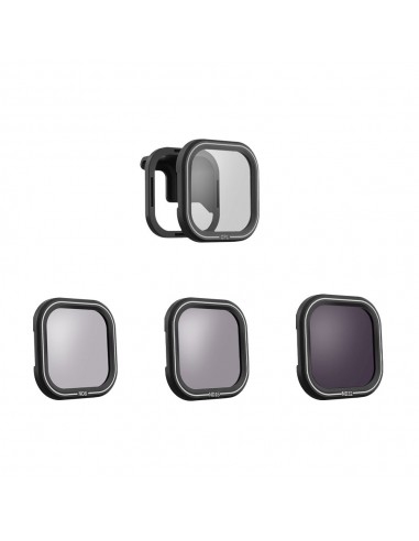 Set 4 Filtre Magnetice Telesin dedicate Gopro Hero 8 Black - CPL/ND8/16/32