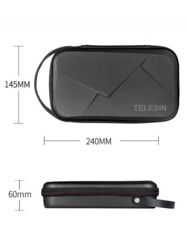 Geanta Telesin Transport & Depozitare - Compatibila Gopro, Dji Osmo Action, Xiaomi, Dji Osmo Pocket