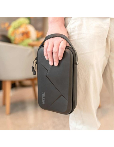 Geanta Telesin Transport & Depozitare - Compatibila Gopro, Dji Osmo Action, Xiaomi, Dji Osmo Pocket