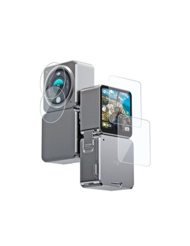 Folie Protectie Telesin Pentru Dji Action 2 Power Combo