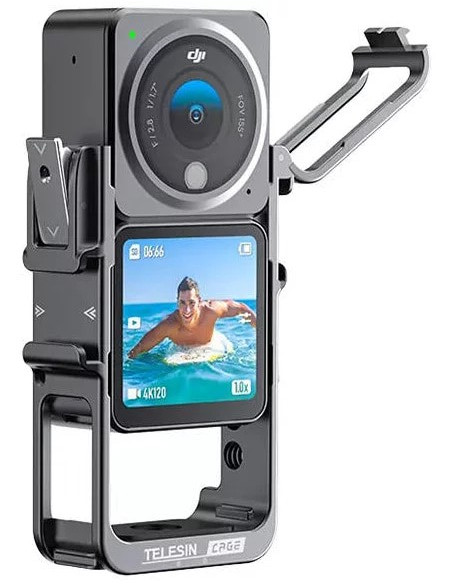 Carcasa Cnc dedicata Dji Action 2 -  Telesin